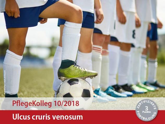 Titel PflegeKolleg 10/2018 Ulcus cruris venosum